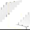 Mexen Velar L shower screen 2-panel sliding 110 x 150 cm, frost, gold - 896-110-003-31-50