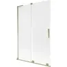Mexen Velar L shower screen 2-wing sliding 120 x 150 cm, frost, gold - 896-120-003-31-50