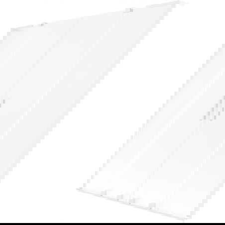 Mexen Velar L Duo Bathtub Screen 2-Panel Sliding 150 x 150 cm, Frosted, White - 896-150-003-32-20