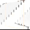 Mexen Velar L Duo 2-wing Sliding Bathtub Screen 150 x 150 cm, Frosted, Rose Gold - 896-150-003-32-60