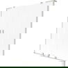 Mexen Velar L Duo bath screen 2-wing sliding 150 x 150 cm, frost, brushed nickel - 896-150-003-32-97