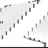 Mexen Velar L Duo Bathtub Screen 2-Panel Sliding 150 x 150 cm, Transparent, Black - 896-150-003-02-70