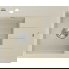 Mexen Ben granite sink 1-bowl with left drainer 600 x 500 mm, beige, chrome siphon - 6522605000-69