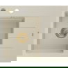 Mexen Ben granite sink 1-bowl with left drainer 600 x 500 mm, beige, gold siphon - 6522605000-69-G