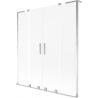 Mexen Velar L Duo 2-panel sliding bath screen 140 x 150 cm, frost, chrome - 896-140-003-32-01