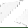 Mexen Velar L Duo 2-winged sliding bathtub screen 140 x 150 cm, frost, chrome - 896-140-003-32-01