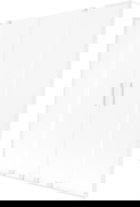 Mexen Velar L Duo 2-wing Sliding Bathtub Screen 140 x 150 cm, Frosted, White - 896-140-003-32-20