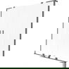 Mexen Velar L Duo 2-panel sliding bathtub screen 140 x 150 cm, frost, gun metal - 896-140-003-32-95