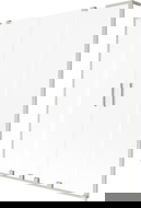 Mexen Velar L Duo bath screen 2-panel sliding 140 x 150 cm, frost, brushed nickel - 896-140-003-32-97