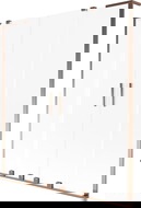 Mexen Velar L Duo 2-panel sliding bath screen 160 x 150 cm, frost, rose gold - 896-160-003-32-60