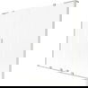 Mexen Velar L Duo 2-panel sliding bath screen 170 x 150 cm, frost, brushed nickel - 896-170-003-32-97
