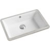 Mexen Venus undermount sink 54 x 35 cm, white - 25415400