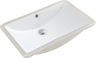 Mexen Venus under counter washbasin 60 x 37 cm, White - 25416000