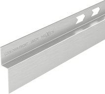 Mexen Line-B front shower tray strip 180 cm, inox - 181003180U