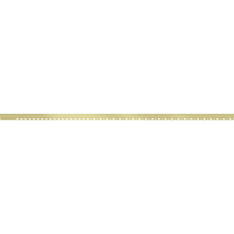 Mexen Line-B front shower strip 180 cm, brushed gold - 185503180U