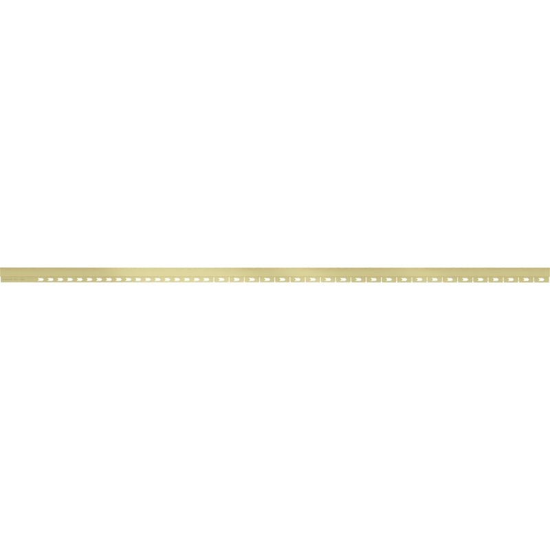 Mexen Line-B front shower tray strip 180 cm, brushed gold - 185503180U