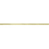 Mexen Line-B front shower strip 180 cm, brushed gold - 185503180U
