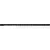 Mexen Line-B front shower tray strip 180 cm, black - 187003180U