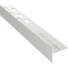 Mexen Line-B 120 cm left floor slope strip, inox - 181001120L