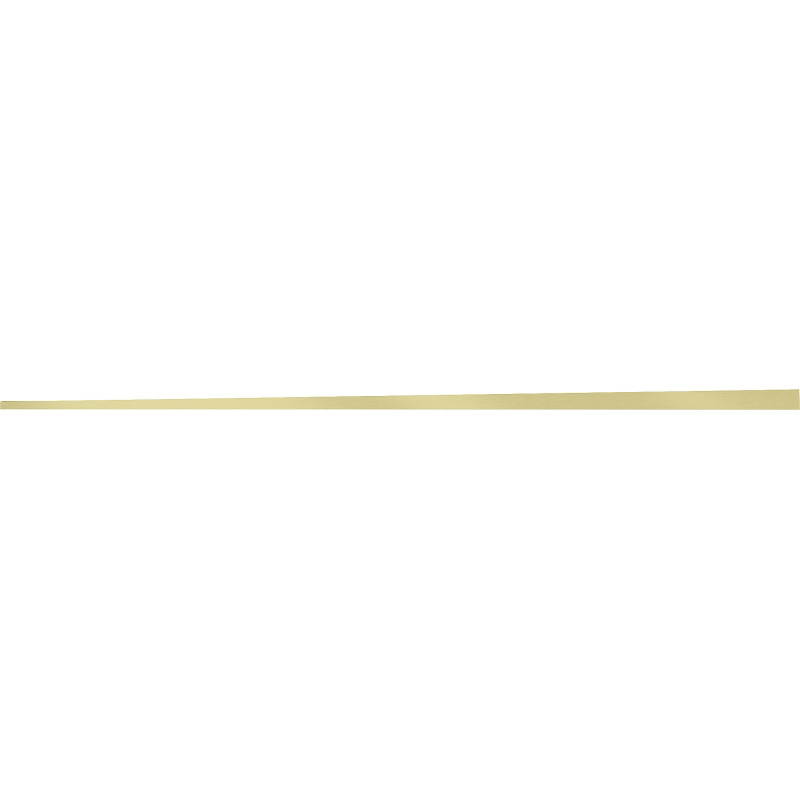 Mexen Line-B 120 cm Floor Inclined Trim Left, Brushed Gold - 185501120L