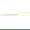Mexen Line-B 120 cm Left Floor Drain Trim, Brushed Gold - 185501120L