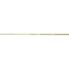 Mexen Line-B floor sloping strip 180 cm left, gold - 185001180L