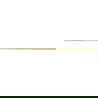 Mexen Line-B floor gradient strip 180 cm left, brushed gold - 185501180L