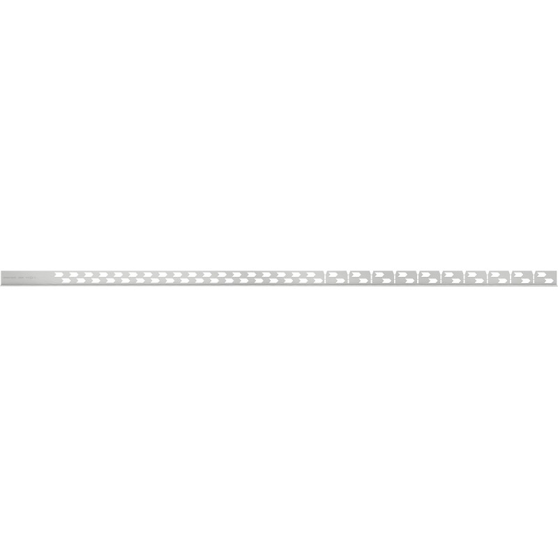 Mexen Line-B floor slope trim 120 cm right, inox - 181001120R