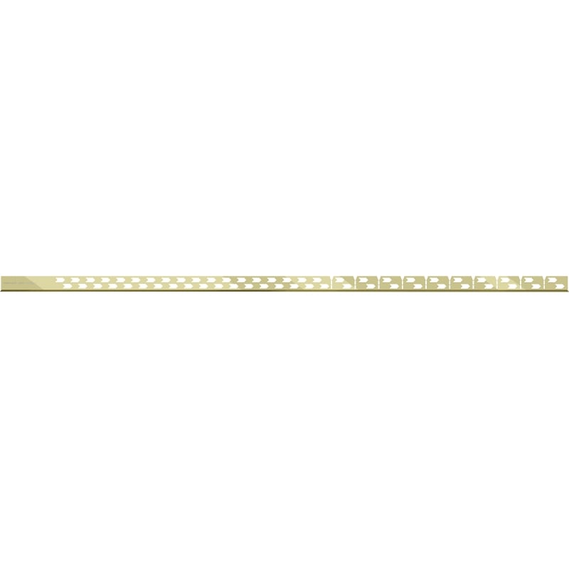 Mexen Line-B 120 cm Right Floor Slope Strip, Gold - 185001120R