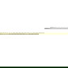 Mexen Line-B floor gradient strip 120 cm right, gold - 185001120R