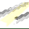 Mexen Line-B floor gradient strip 120 cm right, gold - 185001120R