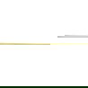 Mexen Line-B floor gradient trim 120 cm right, brushed gold - 185501120R