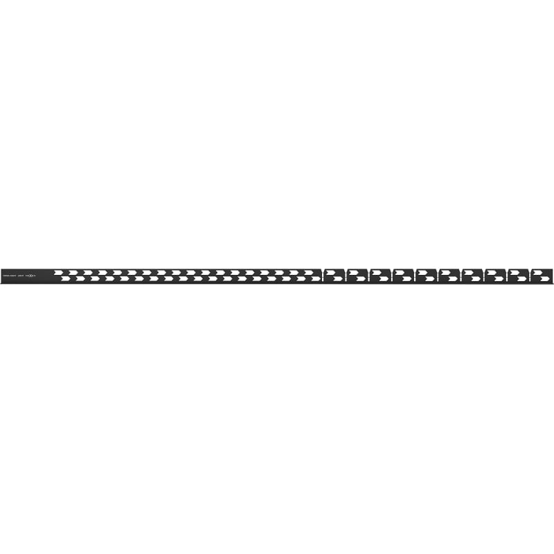 Mexen Line-B Floor Drop Moulding 120 cm Right, Black - 187001120R