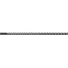 Mexen Line-B 120 cm Right Floor Slope Strip, Black - 187001120R