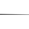 Mexen Line-B 120 cm Right Floor Slope Strip, Black - 187001120R