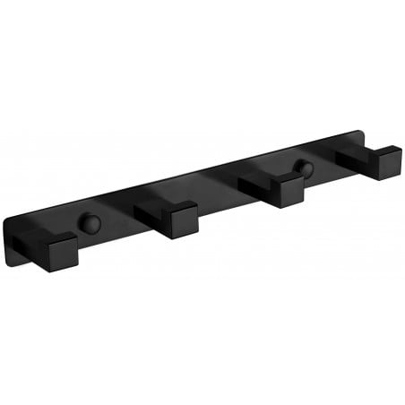 Mexen quadruple towel hook, Black - 709264-70