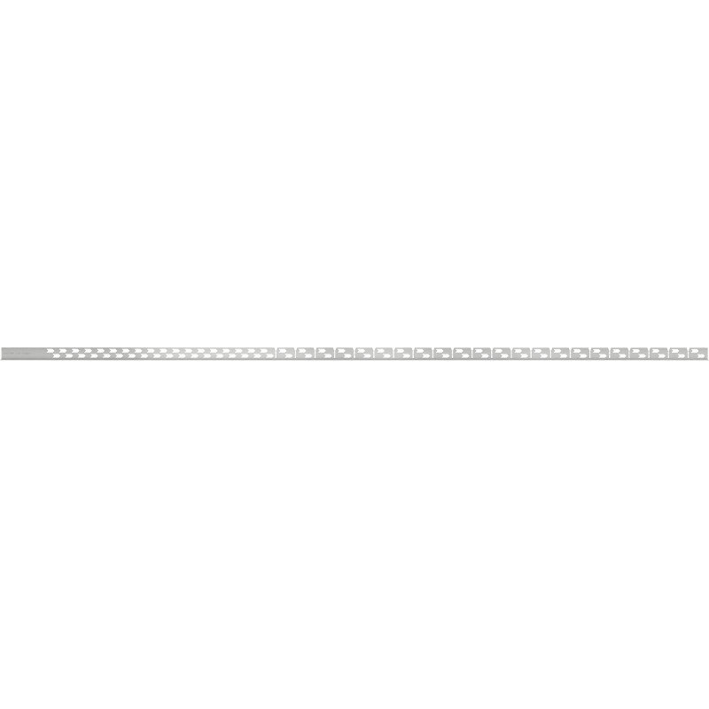 Mexen Line-B floor sloped strip 180 cm right, inox - 181001180R