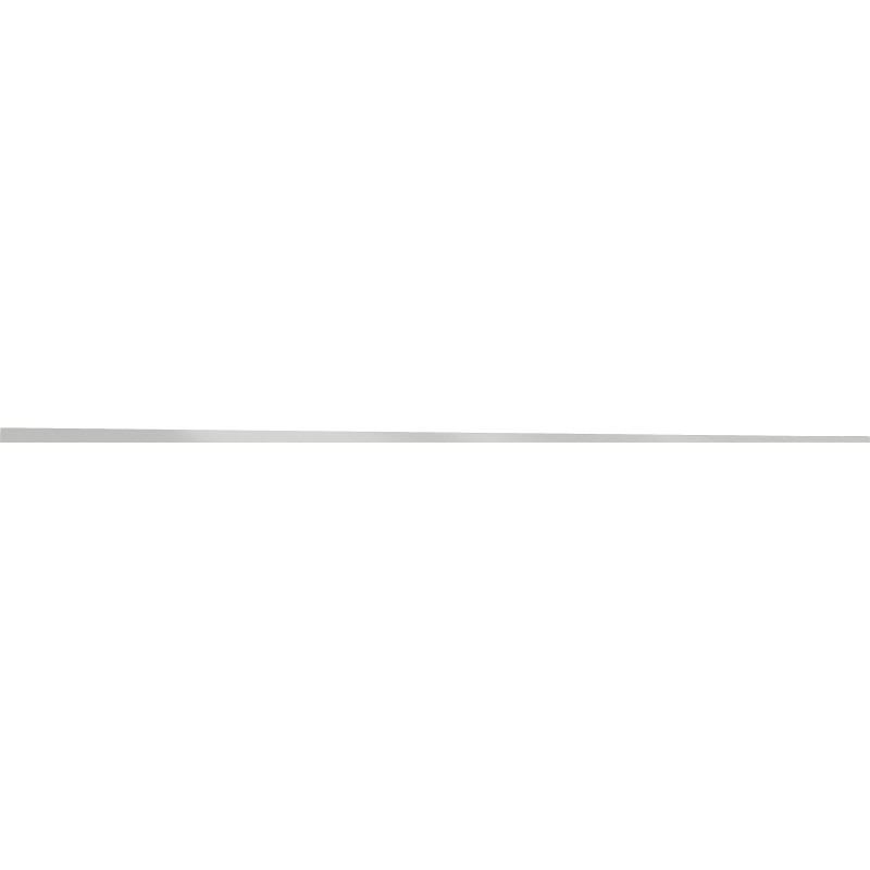 Mexen Line-B floor sloped strip 180 cm right, inox - 181001180R