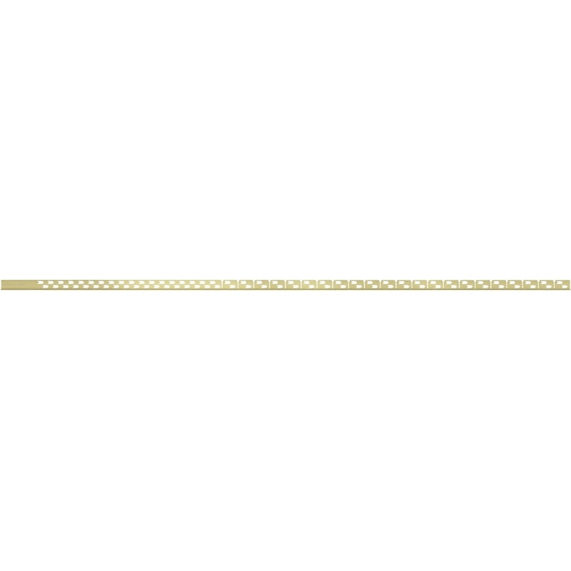 Mexen Line-B 180 cm right floor sloping strip, brushed gold - 185501180R