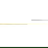 Mexen Line-B floor slope strip 180 cm right, brushed gold - 185501180R