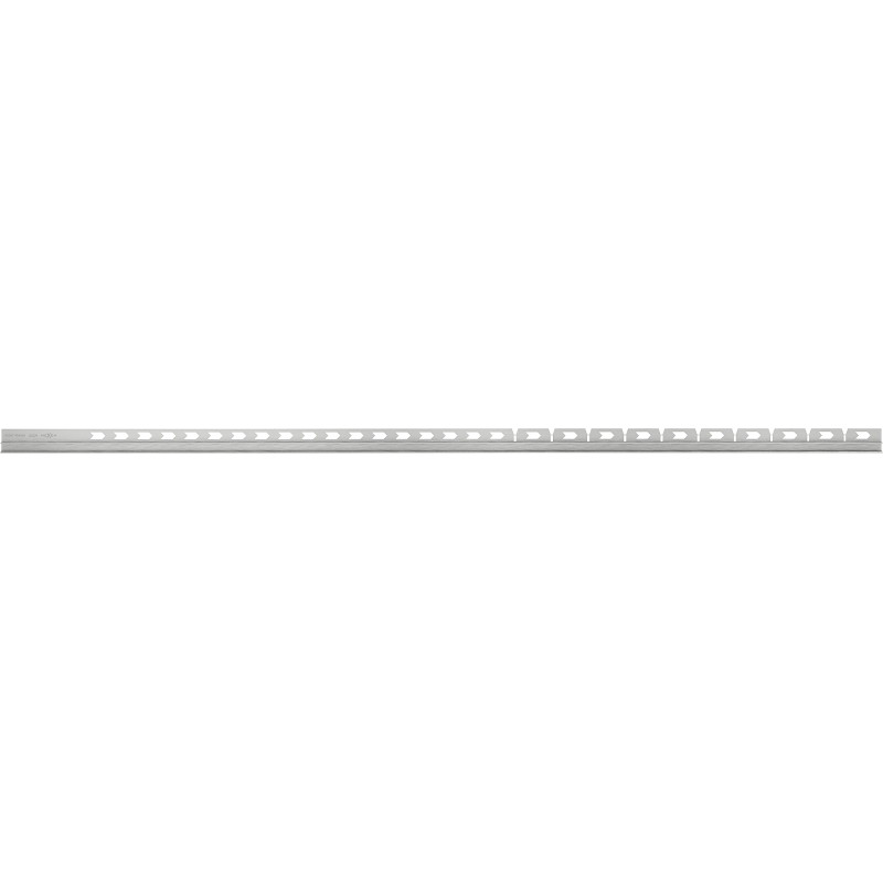 Mexen Line-B sloping strip for glass 120 cm right, inox - 181004120R