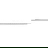 Mexen Line-B drainage strip for glass 120 cm right, inox - 181004120R