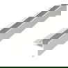 Mexen Line-B drainage strip for glass 120 cm right, inox - 181004120R