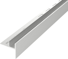 Mexen Line-B sloping strip for glass 120 cm right, inox - 181004120R
