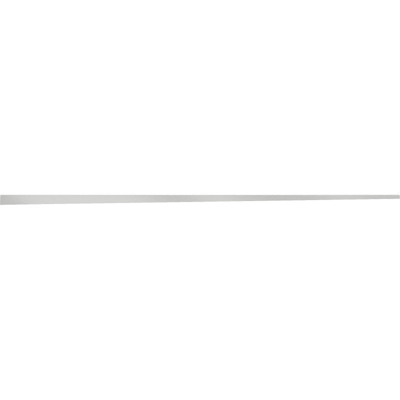 Mexen Line-B sloping strip for glass 120 cm right, inox - 181004120R