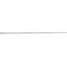Mexen Line-B sloping strip for glass 120 cm right, inox - 181004120R