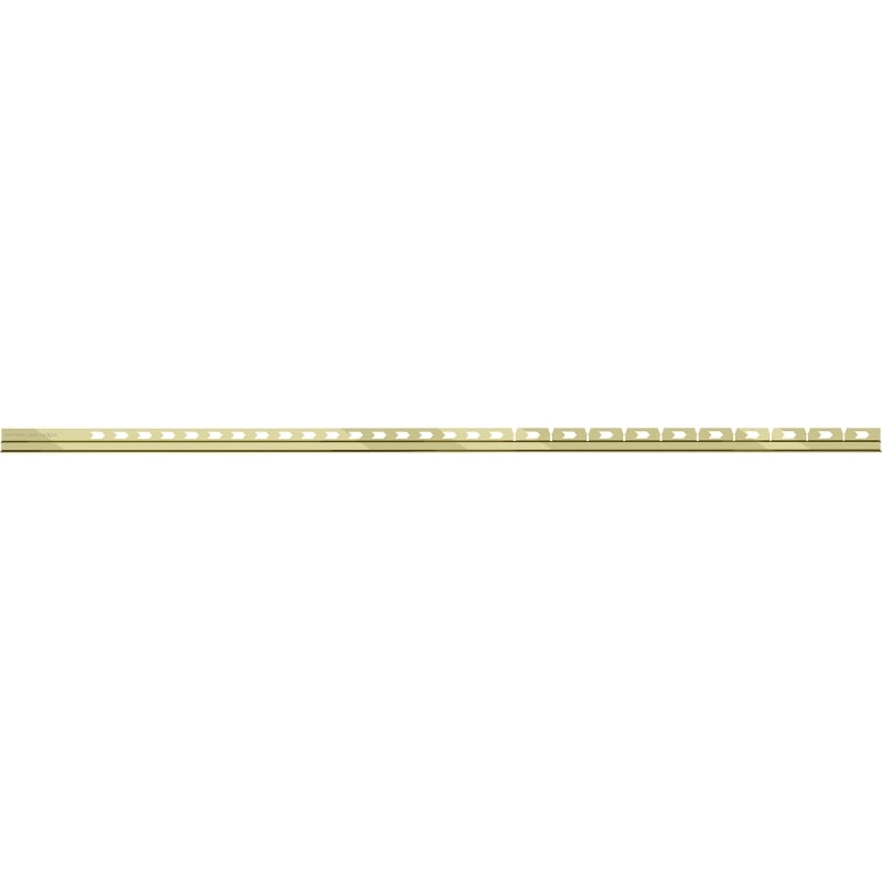 Mexen Line-B slope strip for glass 120 cm right, gold - 185004120R