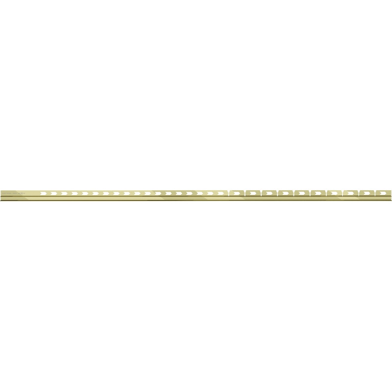 Mexen Line-B sloping strip for glass 120 cm right, gold - 185004120R