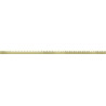 Mexen Line-B sloping strip for glass 120 cm right, gold - 185004120R