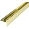 Mexen Line-B sloping strip for glass 120 cm right, gold - 185004120R
